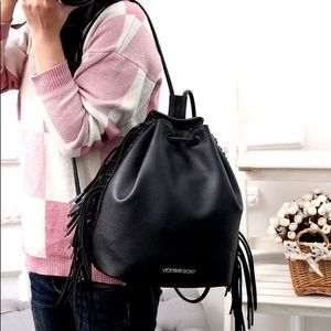 NWT - Victoria’s Secret Fringe Backpack